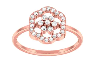 Women Ring 3D print model 96