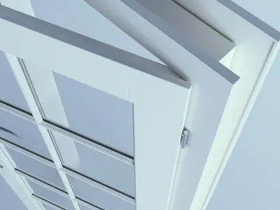 White Door 40 3D model