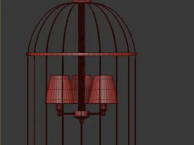 Hanging lamp LOFT HOUSE P-70 3D model
