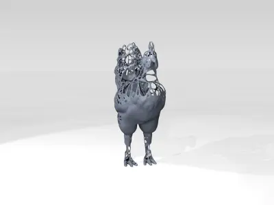 Chiken Dust Voronoi 3D model