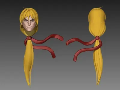 Ken Street Fighter - Headsculpt Storm Collectbles 3D print model