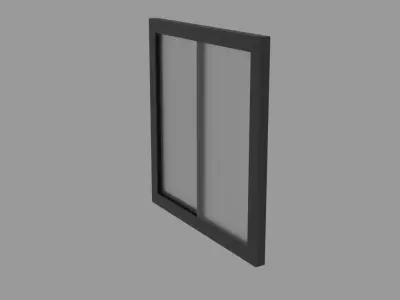 Glass Window  Free 3D model