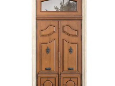 Entrance classic door 79 3D model