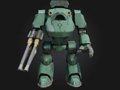 Mech Guardian 3D model