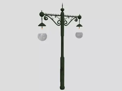 Victorian street lamp  3D model