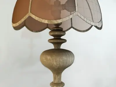 Table Lamp Free 3D model 23