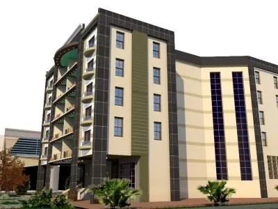 Building Exterior 3D model buy