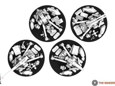 Universal Guard - Artillery 3D print model