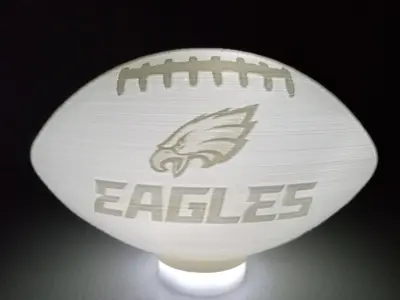 PHILADELPHIA EAGLES FOOTBALL LIGHT 3D print model