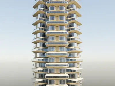 Designer Apartment Housing 3D model