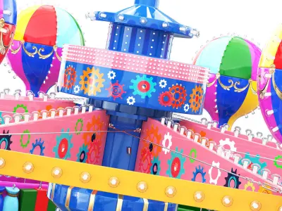 SambaBaloon Carousel 3D model