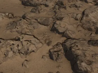 Rocksurface04 3D model