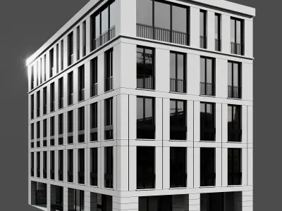 RESIDENTIAL BUILDING NO71 A 3D model