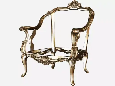 Armachair model for cnc 01 3D model