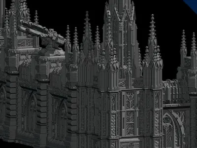 Outside Wall Modular 3D print model