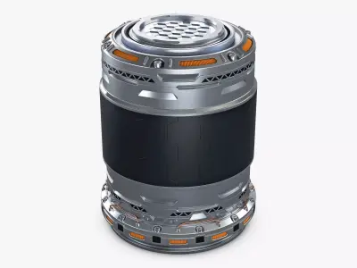 Sci Fi Container M 1 3D model