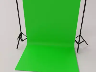Green Screen 3D model