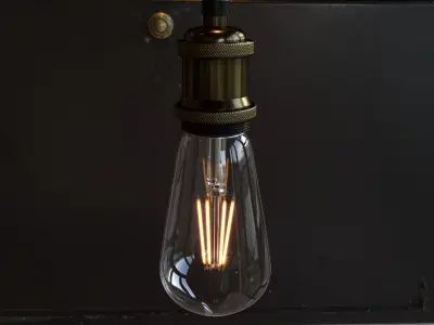 Pendant Light 02 3D model