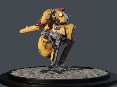  Maschinen Krieger Universe Curiass 3D model