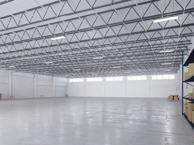 HDRI Interior Warehouse 05 Texture