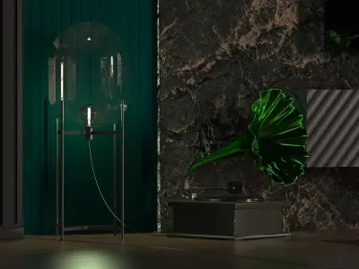 Paris 2021 Modern Living Room 3D model