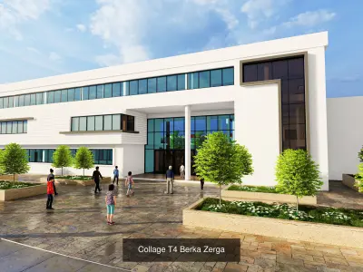 School buildings collection 3D Model Pack