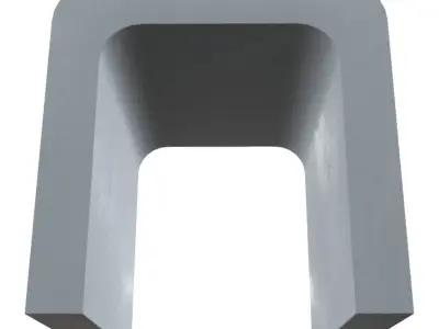 Simple Side Table 3D model