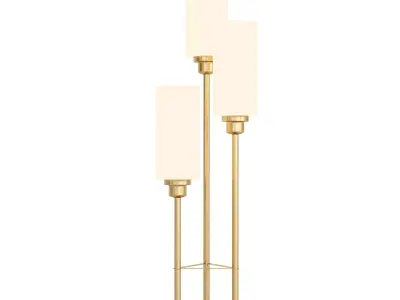 360 Lighting Malone Modern Tree Table Lamp 3D model