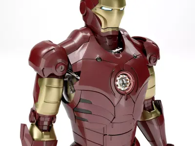 Iron Man Armor Mark III 3D model