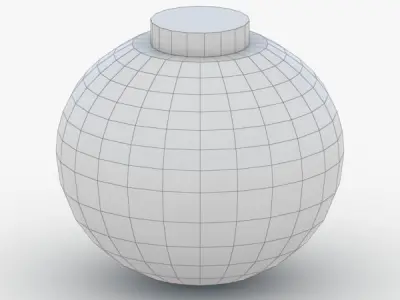 1522 - Ceiling Light Low-poly 3D model