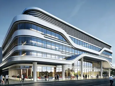 Office building 3D model