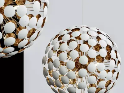 Bilbao Purple Lighting 3D model