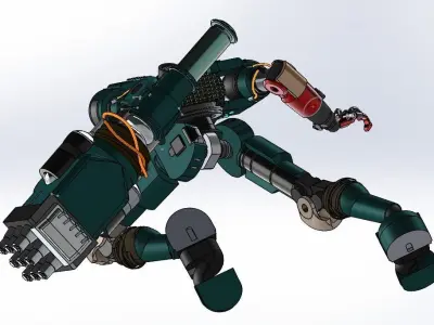 Lancer-IPS-Northstar Zheng Articulated 3D print model