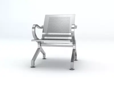 Waiting Chair Free 3D model