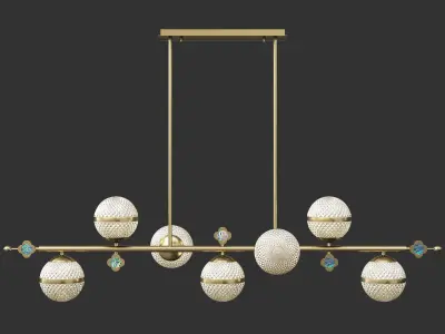 LUARA LONG Low-poly 3D model