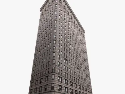 Flatiron Building Low-poly 3D model