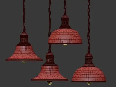 PENDANT SET 15 3D model