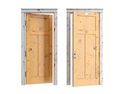 Doors Brothers Shaker door 3 3D model