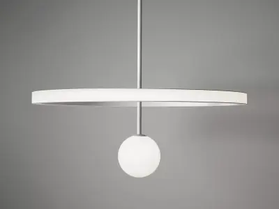 Ring Pendant Lamp 3D model