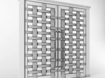 Door 01 3D model purchase