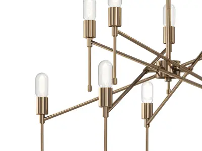 dyer chandelier by arhaus 3D model