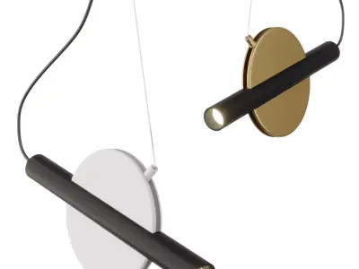 Maytoni Enigma MOD150PL L5W3K Low-poly 3D model