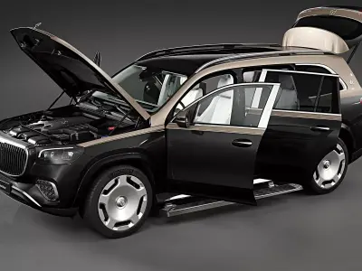 2024 Mercedes-Benz GLS 600 Maybach 3D model