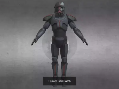 Bad Batch 3D Model Pack