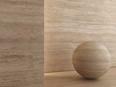 Travertine Material and Tiles - set 02 Texture