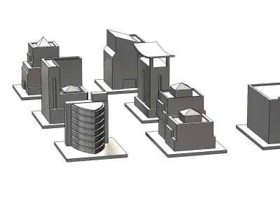 Building designs  Free 3D print model