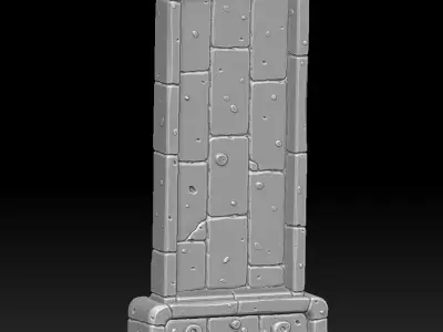 Fantasy grave 2 3d print 3D print model