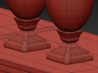chest of drawers 2 3D model