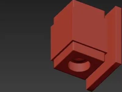 Tech Lighting Voto Square Wall Light LED 3D model