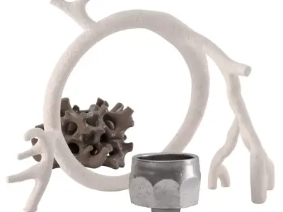 Decor set 1011 3D model